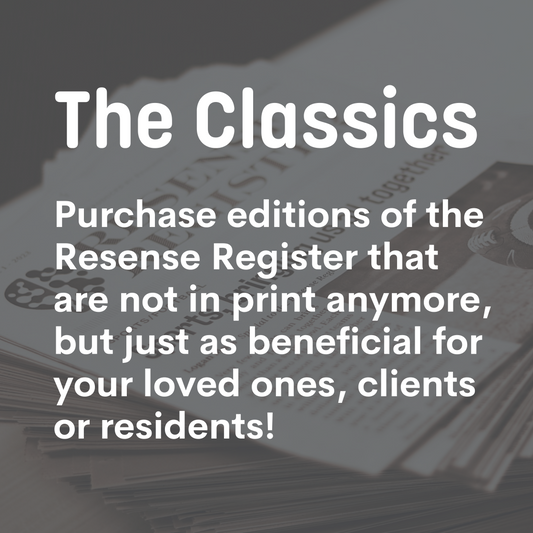 Resense Register Classics: Out-of-Print Editions | Over 50% off