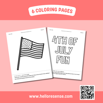 FREE 4th of July Dementia Friendly Printable Activity (PDF DOWNLOAD)