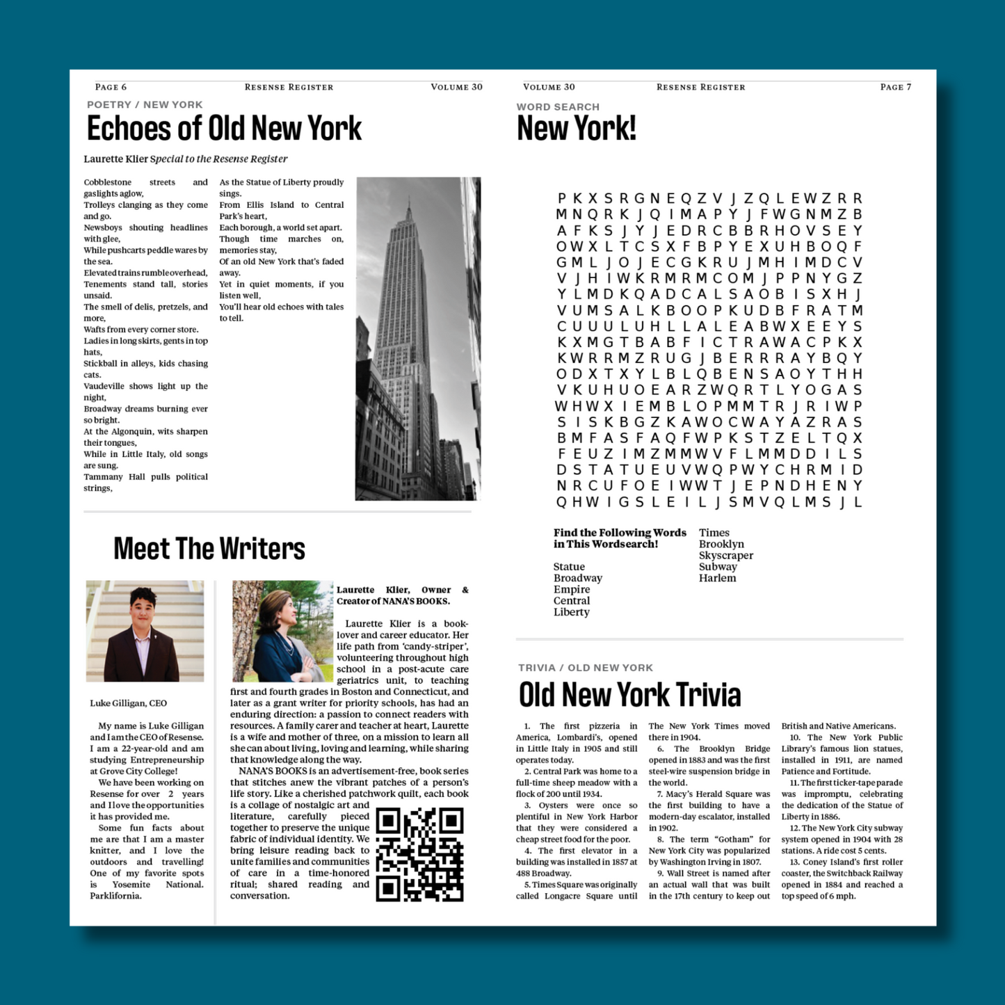 Specialty Volume 30 | Old New York