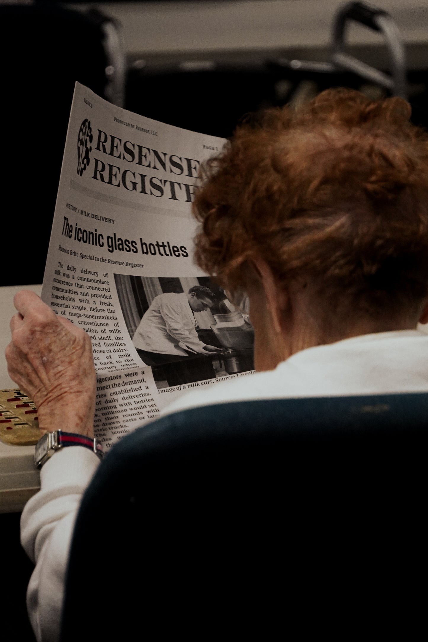 Resense Register: A Dementia-Friendly Newspaper