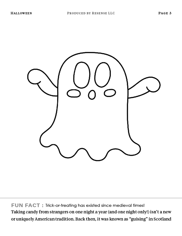 Halloween Dementia Friendly Printable (PDF DOWLOAD)