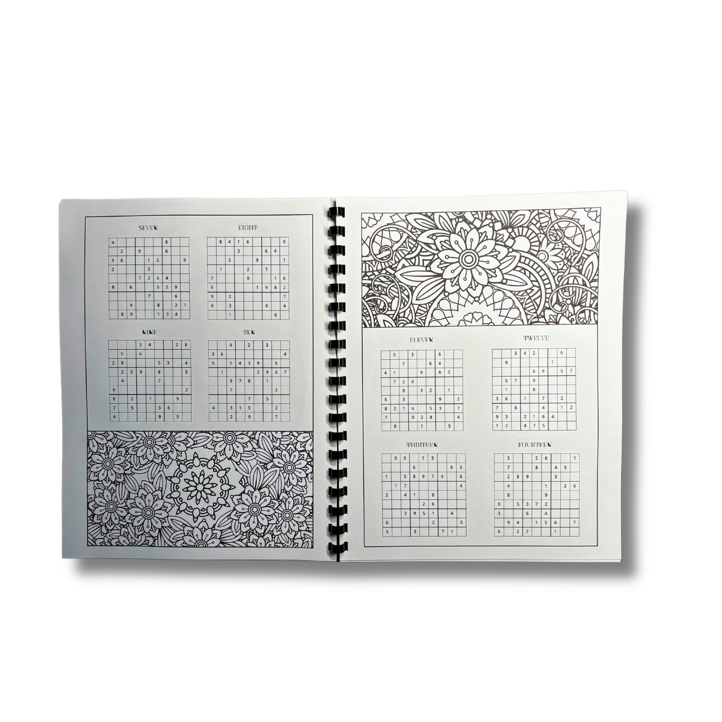 Sudoku & Animal Themed Adult Coloring Activities