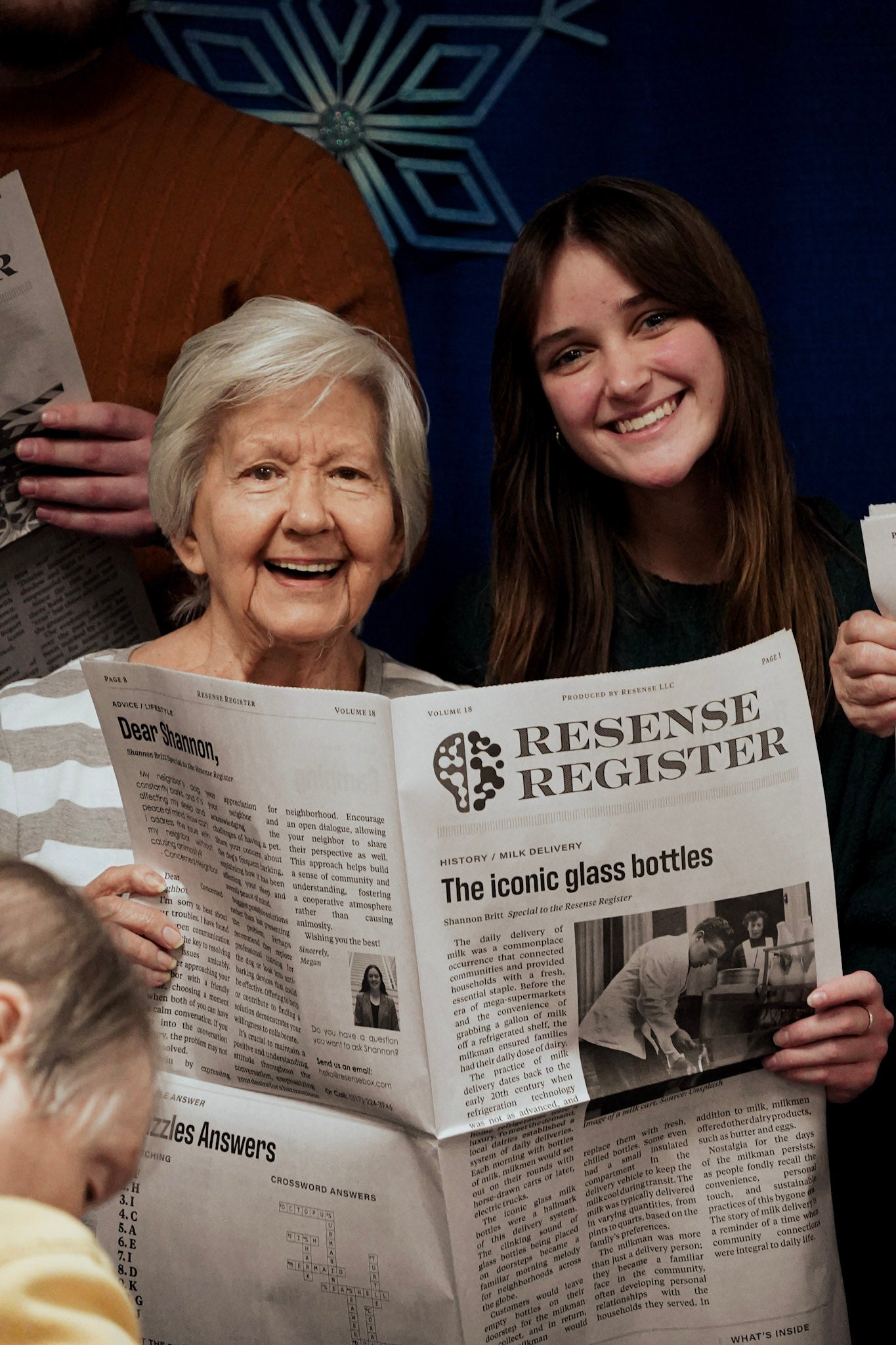 Resense Register: A Dementia-Friendly Newspaper